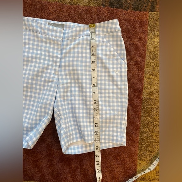 Callaway Opti-Dry Checkered Golf Shorts - Picture 6 of 8